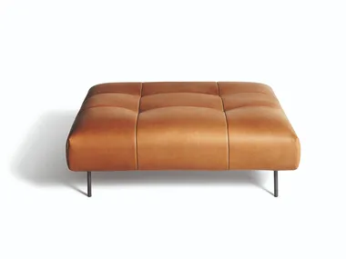 EREI - Leather footstool _ DE PADOVA